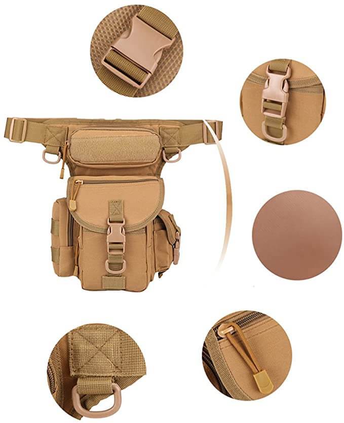 Tactical Drop Leg Tasche Für Männer
