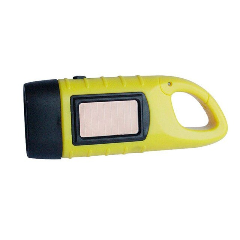 Taschenlampe Mit Kurbel Und Solaraufladung, LED Taschenlampe Für Notfälle Und Outdoor-Aktivitäten 0