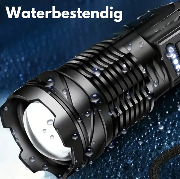 Taschenlampe für Outdoor-Abenteuer Wasserdicht 5000 Lumen Wiederaufladbar Kompakt 2