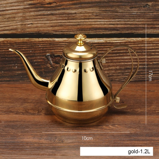 Teekanne Mit Sieb Für Oolong Tee - Praktische Teekanne Mit Langen Ausguss, 1,2 L oder 1,8 L Füllmenge 8
