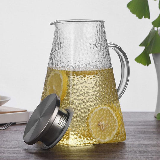 Teekessel aus Glas mit Filter für modernes Design 1200 ml 1500 ml 1800 ml 2