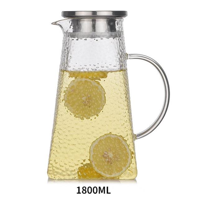 Teekessel aus Glas mit Filter für modernes Design 1200 ml 1500 ml 1800 ml 8