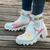 Tie Dye-Stiefeletten