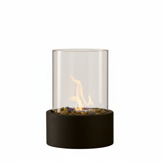 Tischkamin Indoor &amp; Outdoor Bioethanol Tischfeuer Modernes Design für Gemütliche Abende 5