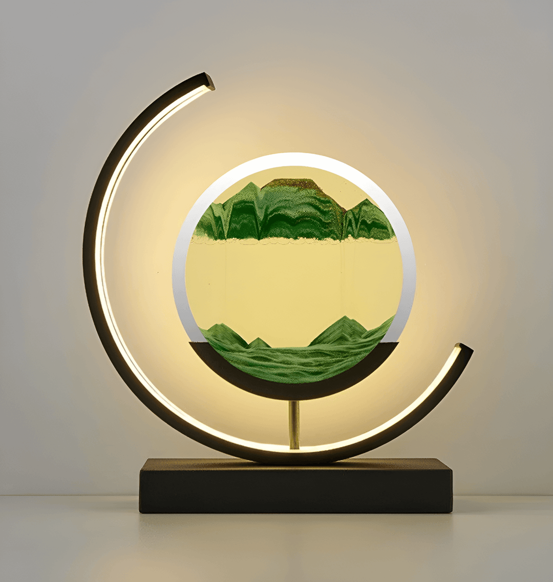 Tischlampe Sanduhr Design LED Licht für Zuhause 1