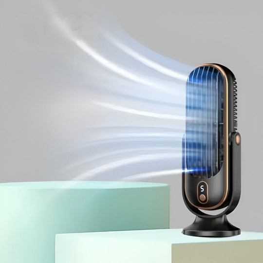 Tischventilator Leise USB Desktop Lüfter Kompakt für Zuhause und Büro 8