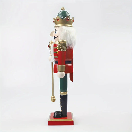 Traditioneller Nussknacker König 30 cm für Weihnachtsdekoration 1