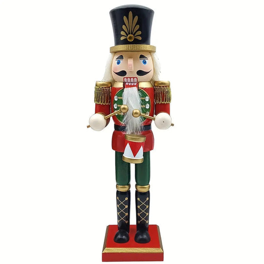 Traditioneller Nussknacker König 30 cm für Weihnachtsdekoration 8