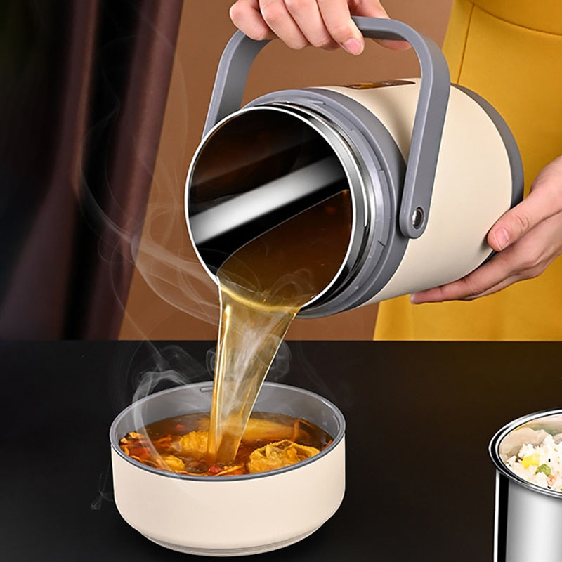Tragbare Lunchbox Mit USB-Heizung Für Warme Mahlzeiten Unterwegs 3