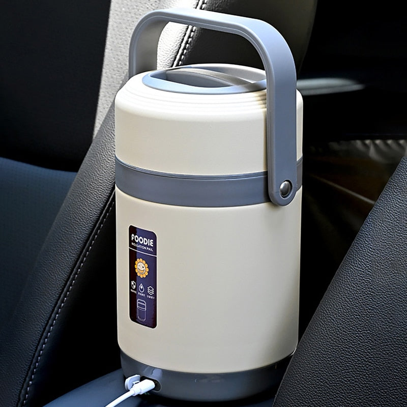 Tragbare Lunchbox Mit USB-Heizung Für Warme Mahlzeiten Unterwegs 5