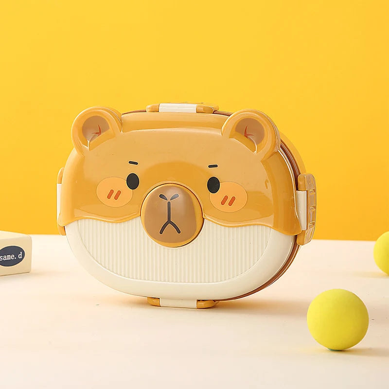 Tragbare Lunchbox mit Cartoon-Motiv für Kinder und Erwachsene 0