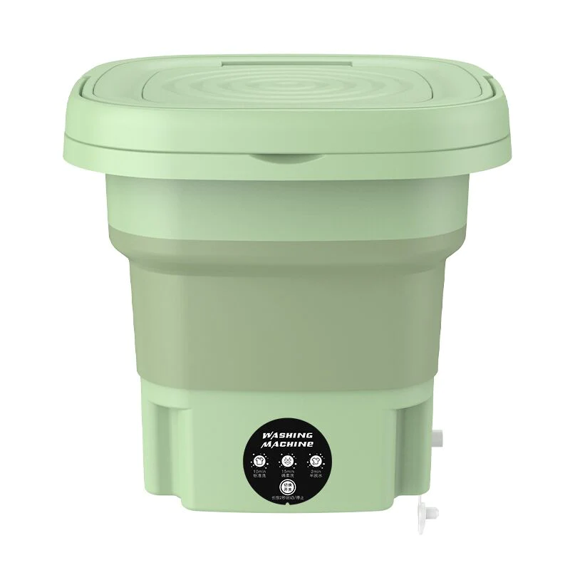 Tragbare Mini-Waschmaschine Faltbar für Reisen und Camping 9