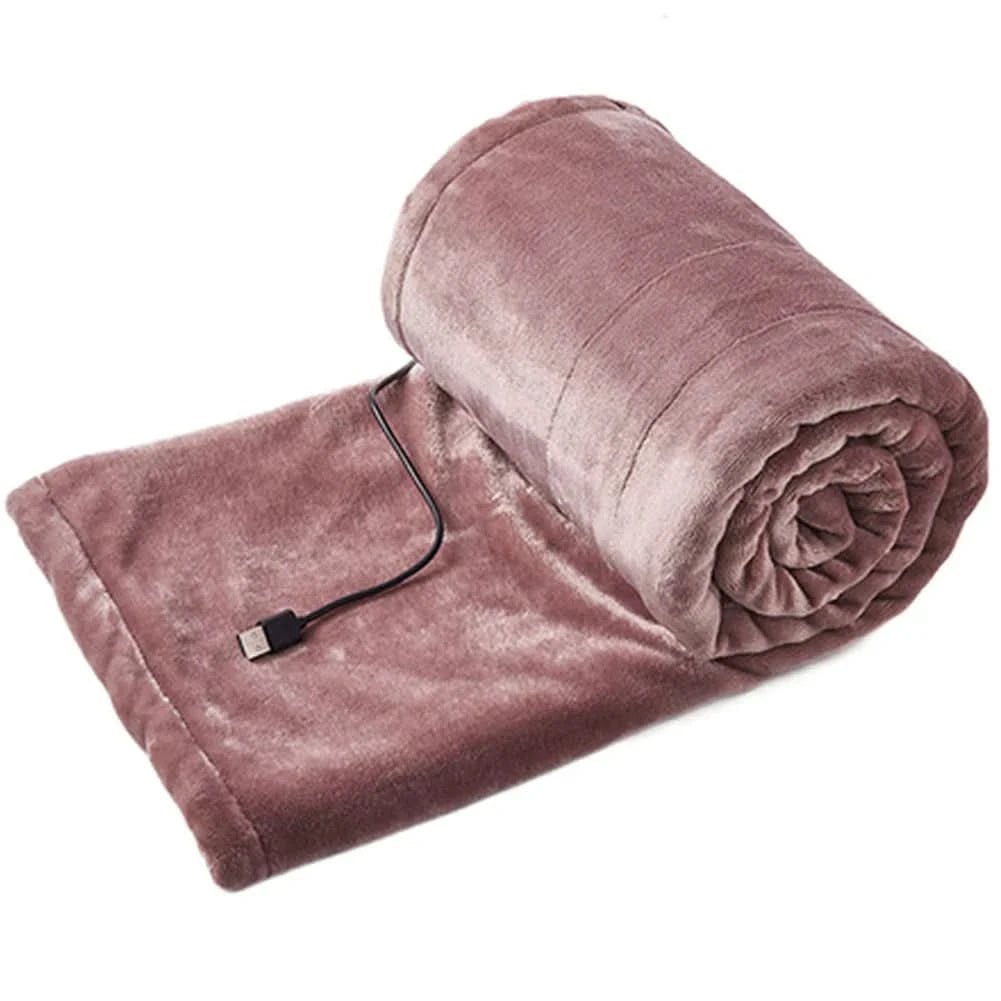 Tragbare USB-Heizdecke mit 3 Heizstufen für Damen und Herren 4