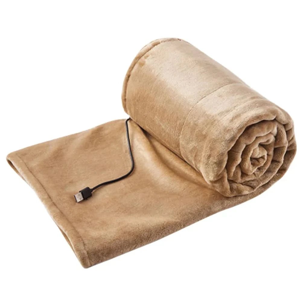 Tragbare USB-Heizdecke mit 3 Heizstufen für Damen und Herren 5
