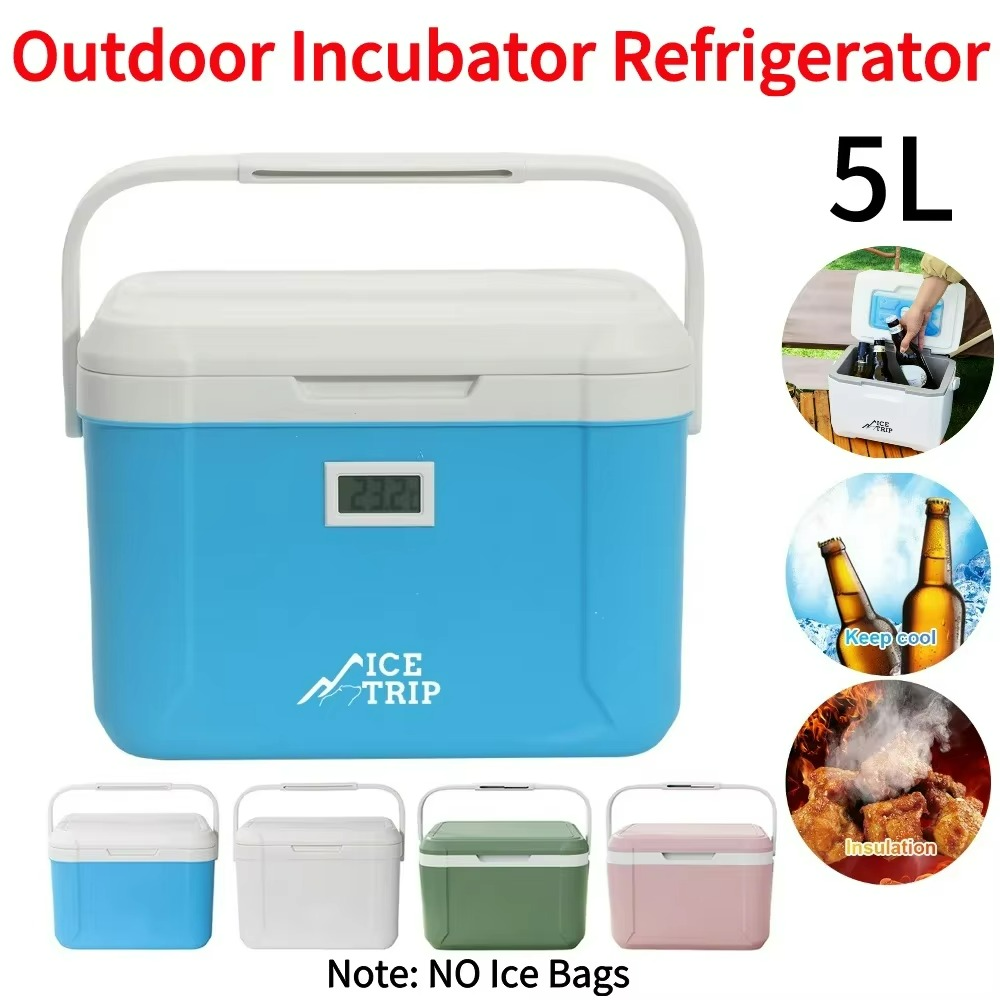 Tragbarer Mini-Kompressor-Gefrierschrank 5L für Camping und Reisen 7