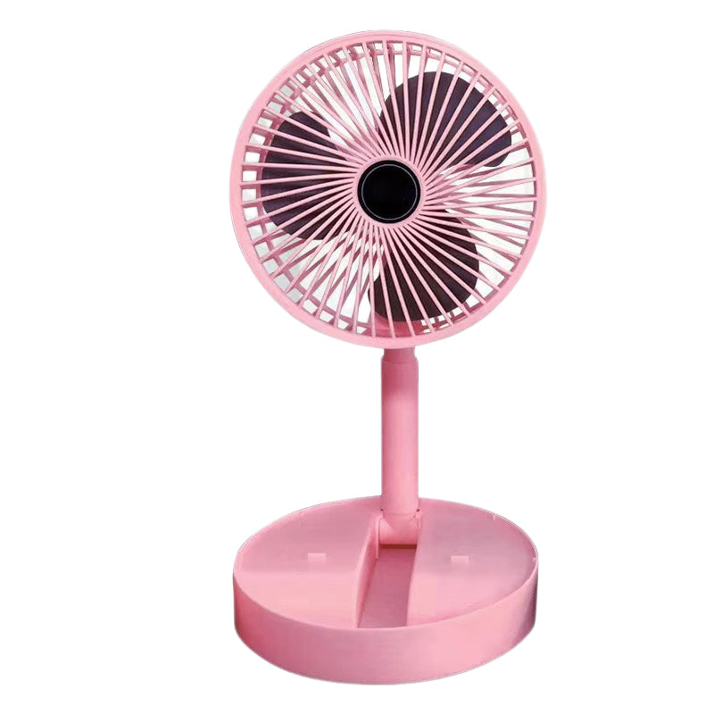 Tragbarer Tischventilator Leise Mit Teleskopdesign Und Akku, Höhenverstellbar, 3 Geschwindigkeitsmodi 10
