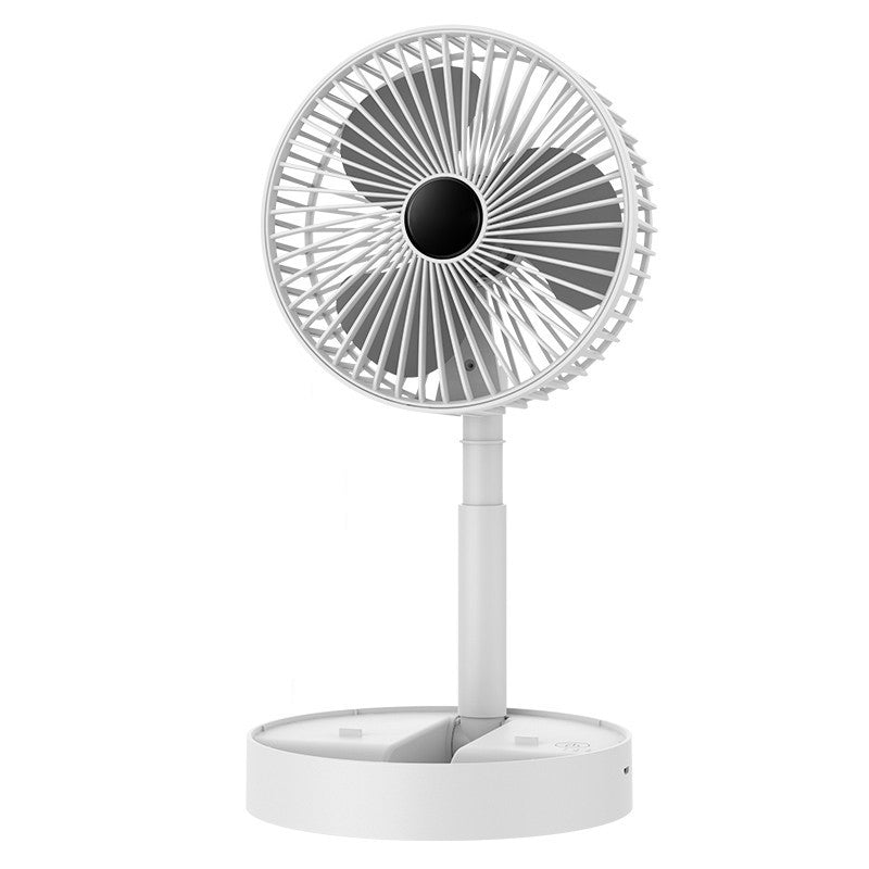 Tragbarer Tischventilator Leise Mit Teleskopdesign Und Akku, Höhenverstellbar, 3 Geschwindigkeitsmodi 11