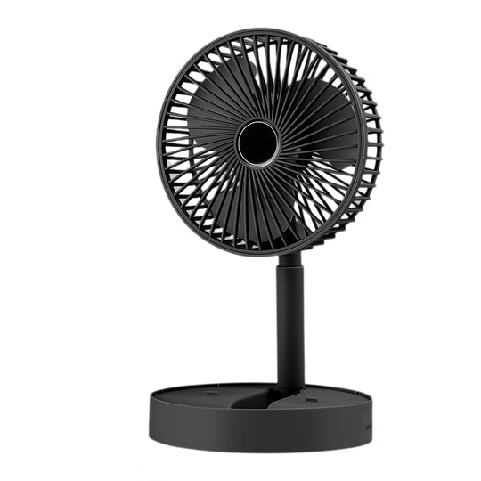 Tragbarer Tischventilator Leise Mit Teleskopdesign Und Akku, Höhenverstellbar, 3 Geschwindigkeitsmodi 13