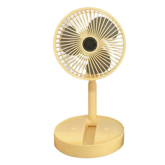 Tragbarer Tischventilator Leise Mit Teleskopdesign Und Akku, Höhenverstellbar, 3 Geschwindigkeitsmodi 16