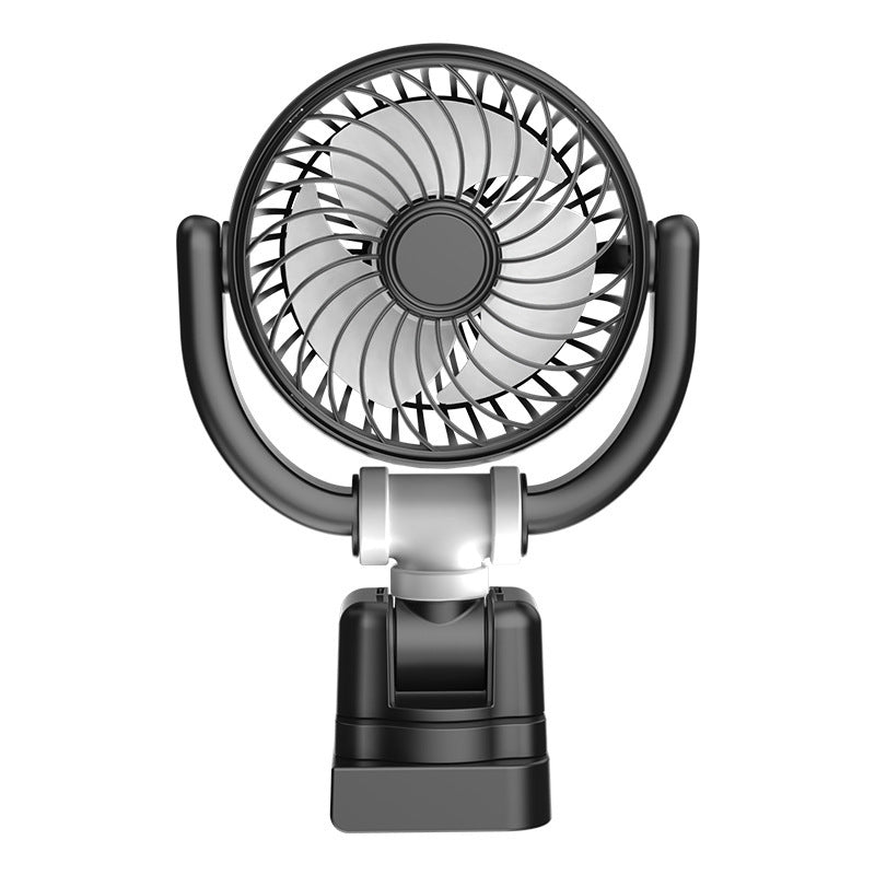 Tragbarer USB-Ventilator mit flexiblem Kopf für individuelle Luftzirkulation 0