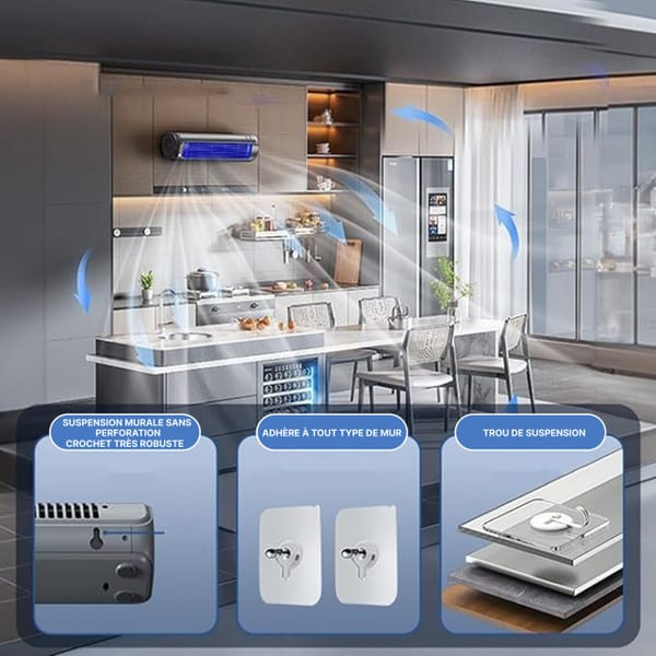 Tragbarer Ventilator Leise mit 3 Geschwindigkeitsmodi für Optimale Kühlung 5