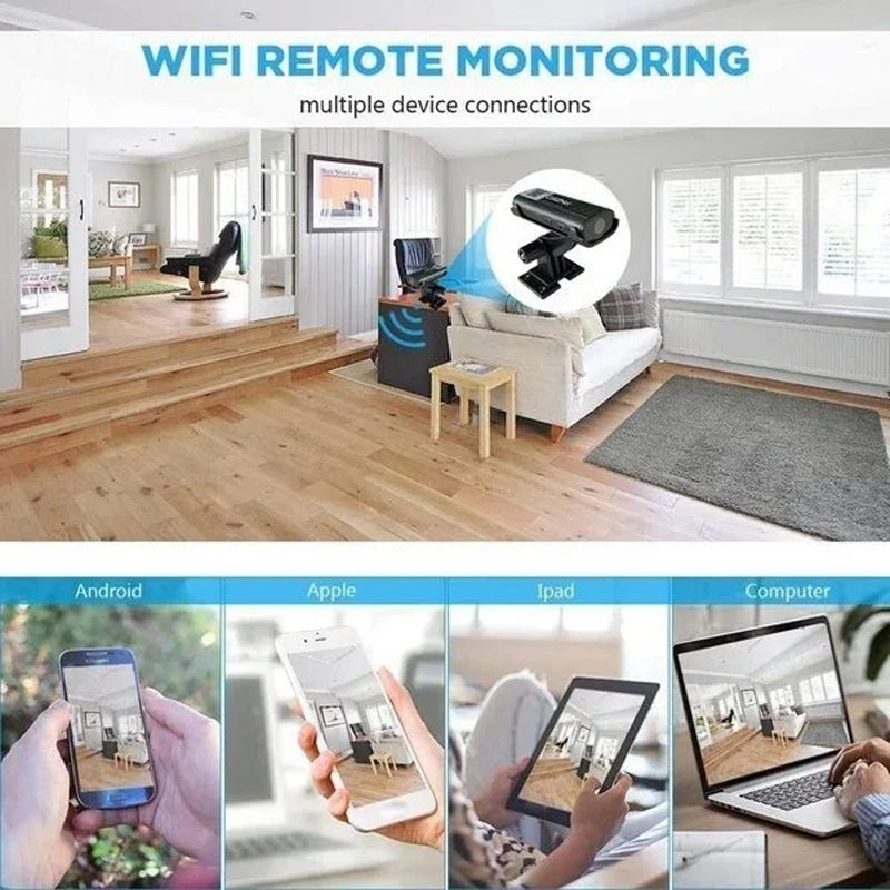 Überwachungskamera Außen WLAN 1080P HD mit Nachtsicht und Bewegungserkennung 2