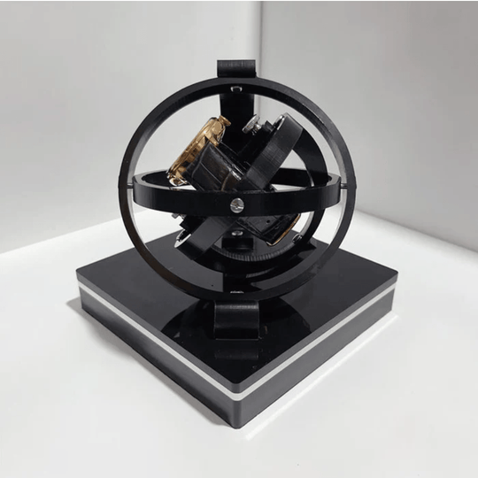 Uhrenbeweger für 4 Uhren Modernes Design Leiser Motor Automatikuhren Uhrenwender 4