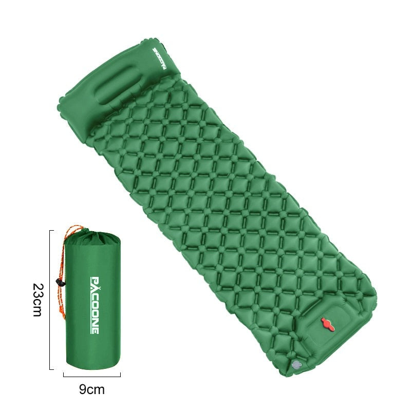 Ultraleichte Isomatte mit integrierter Pumpe für Outdoor-Abenteuer 1
