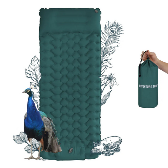 Ultraleichte Selbstaufblasende Isomatte Camping für Outdoor-Abenteuer 0