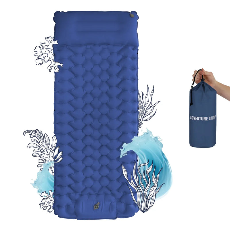 Ultraleichte Selbstaufblasende Isomatte Camping für Outdoor-Abenteuer 10
