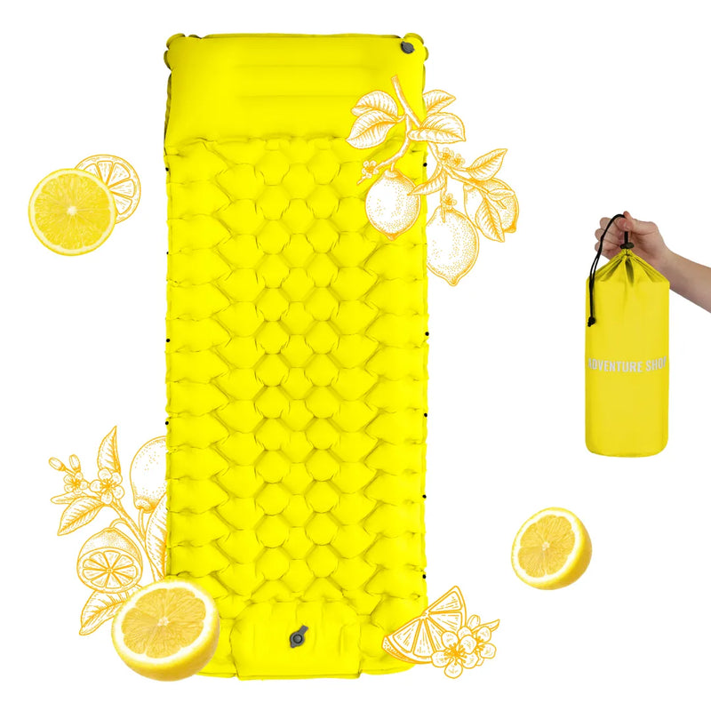 Ultraleichte Selbstaufblasende Isomatte Camping für Outdoor-Abenteuer 12
