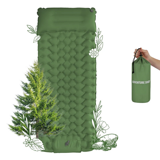 Ultraleichte Selbstaufblasende Isomatte Camping für Outdoor-Abenteuer 7