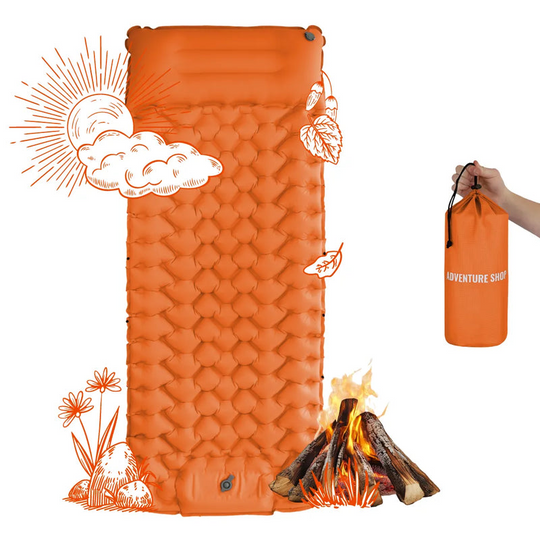 Ultraleichte Selbstaufblasende Isomatte Camping für Outdoor-Abenteuer 8