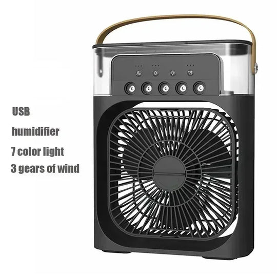 Unisex 3-in-1 Luftkühler mit Wasser, Ventilator und Luftbefeuchter Tragbar 6