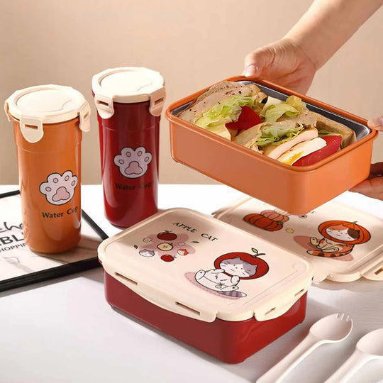 Unisex Aufbewahrungsbox mit Katzenmotiv Verspielt und Praktisch 6