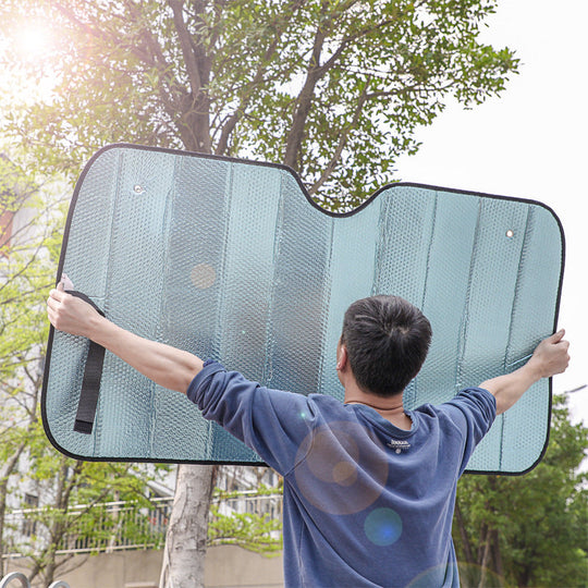 Unisex Auto-Sonnenschutz Faltbar mit Wärmeisolierung 3