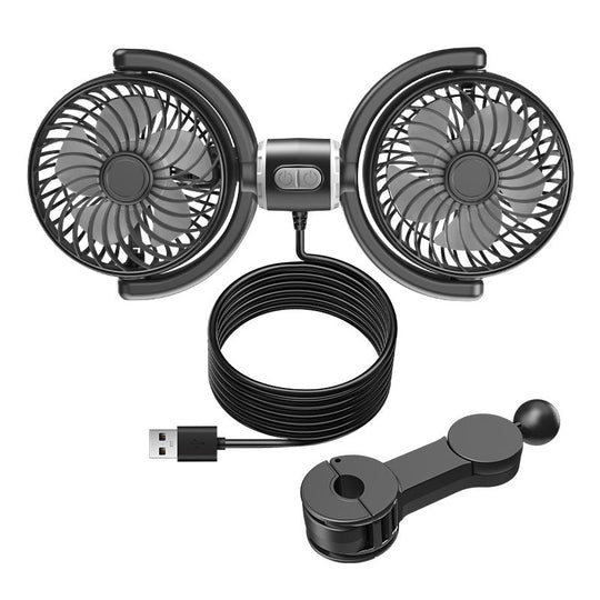 Unisex Autoventilator mit flexibler Halterung und verstellbarem Design 7