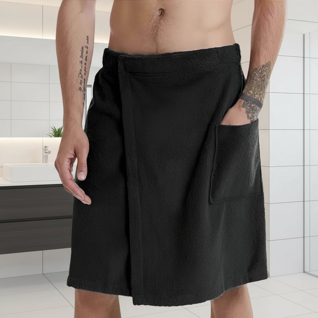 Unisex Badetuch Wrap Mit Elastischer Passform Für Strand Und Sauna 0