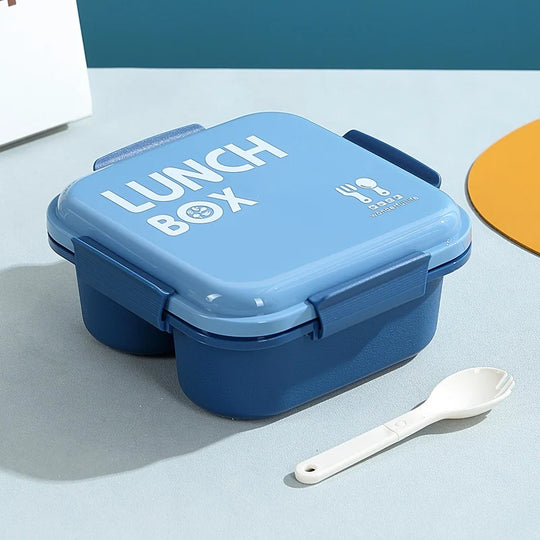 Unisex Bento-Box mit mehreren Fächern für praktische Essensaufbewahrung 0