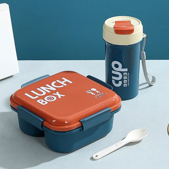 Unisex Bento-Box mit mehreren Fächern für praktische Essensaufbewahrung 10
