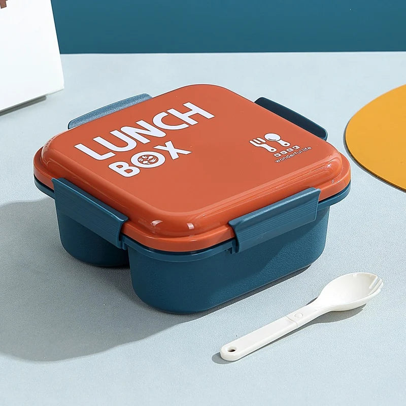 Unisex Bento-Box mit mehreren Fächern für praktische Essensaufbewahrung 7