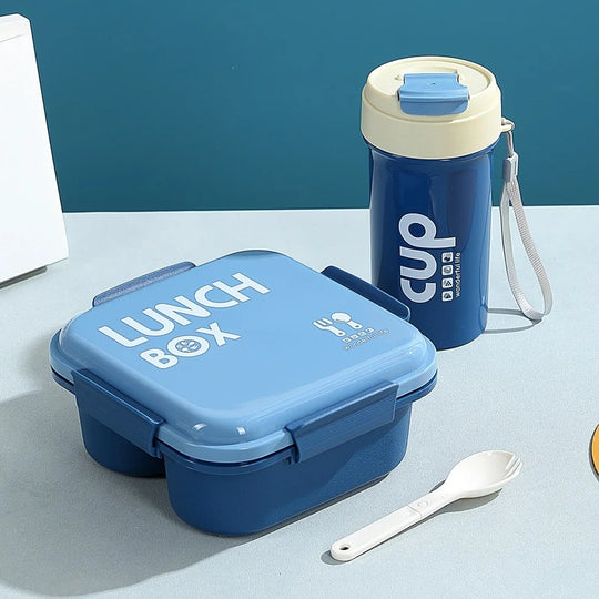 Unisex Bento-Box mit mehreren Fächern für praktische Essensaufbewahrung 8