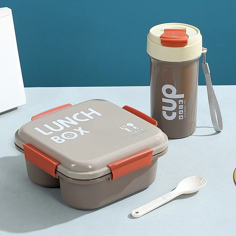 Unisex Bento-Box mit mehreren Fächern für praktische Essensaufbewahrung 9