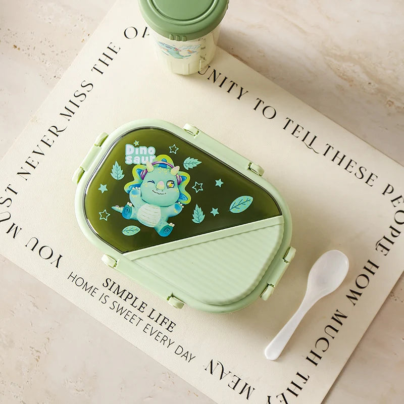 Unisex Bento-Box mit mehreren Fächern für praktische Essensvorbereitung 2