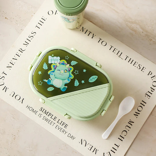 Unisex Bento-Box mit mehreren Fächern für praktische Essensvorbereitung 2