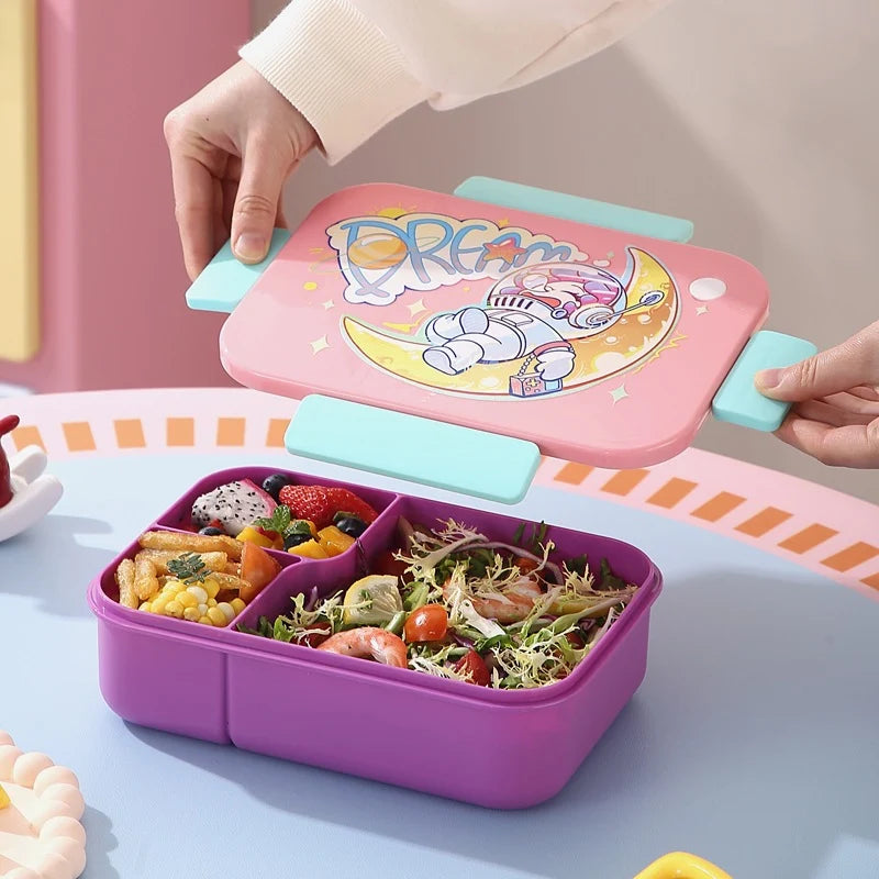 Unisex Bento-Lunchbox mit Dinosaurier-Motiv für kreative Mahlzeiten 2