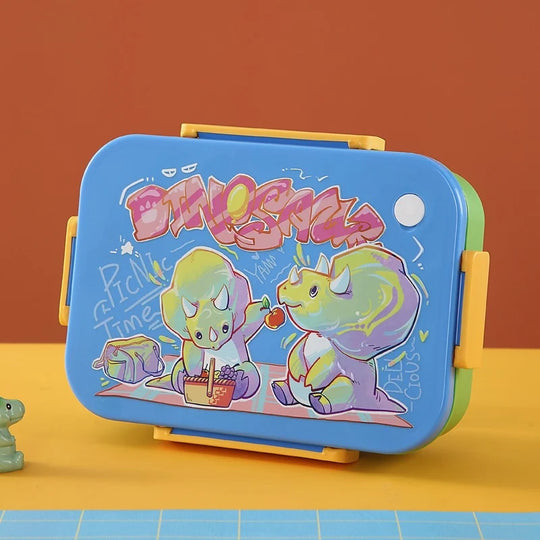 Unisex Bento-Lunchbox mit Dinosaurier-Motiv für kreative Mahlzeiten 6