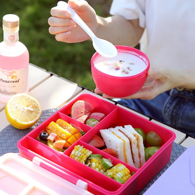Unisex Bento-Lunchbox mit interaktivem Design in verschiedenen Formen 3