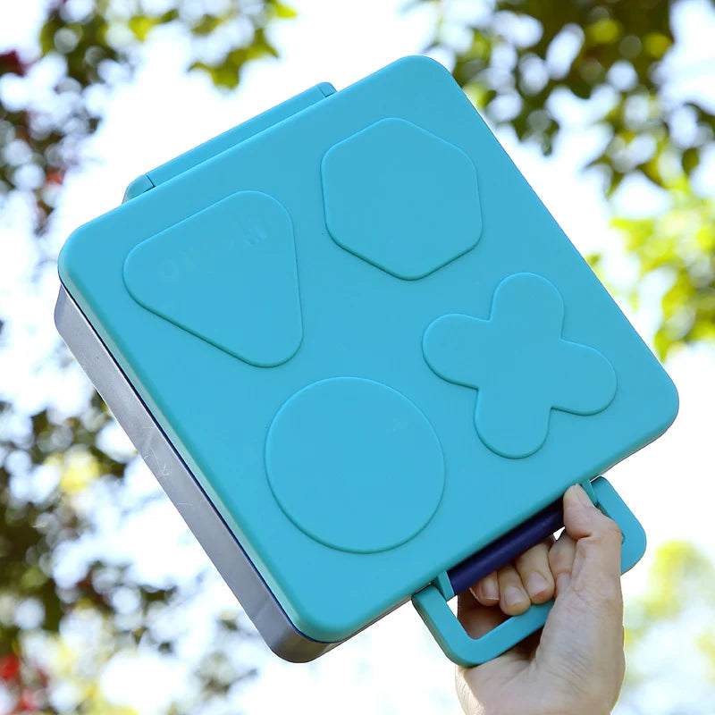 Unisex Bento-Lunchbox mit verspieltem Design und mehreren Fächern 1