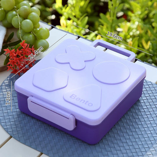 Unisex Bento-Lunchbox mit verspieltem Design und mehreren Fächern 7